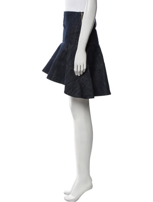 Alaïa Ruffle Embellishment Mini Skirt