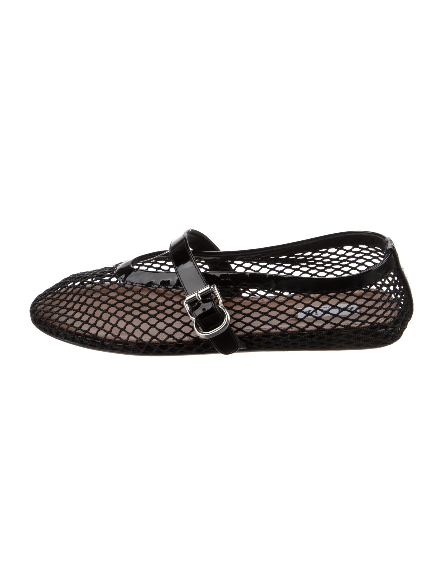 Alaïa Mesh Mary Jane Flats