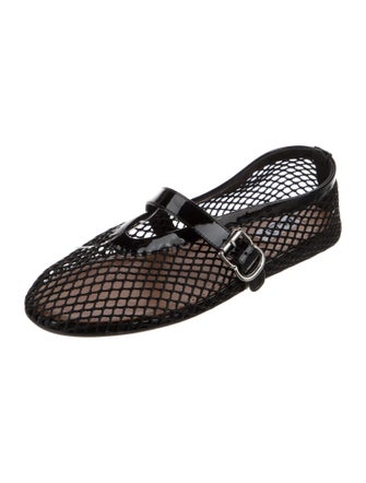 Alaïa Mesh Mary Jane Flats
