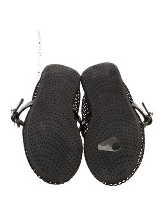 Alaïa Mesh Mary Jane Flats