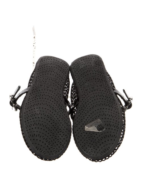 Alaïa Mesh Mary Jane Flats