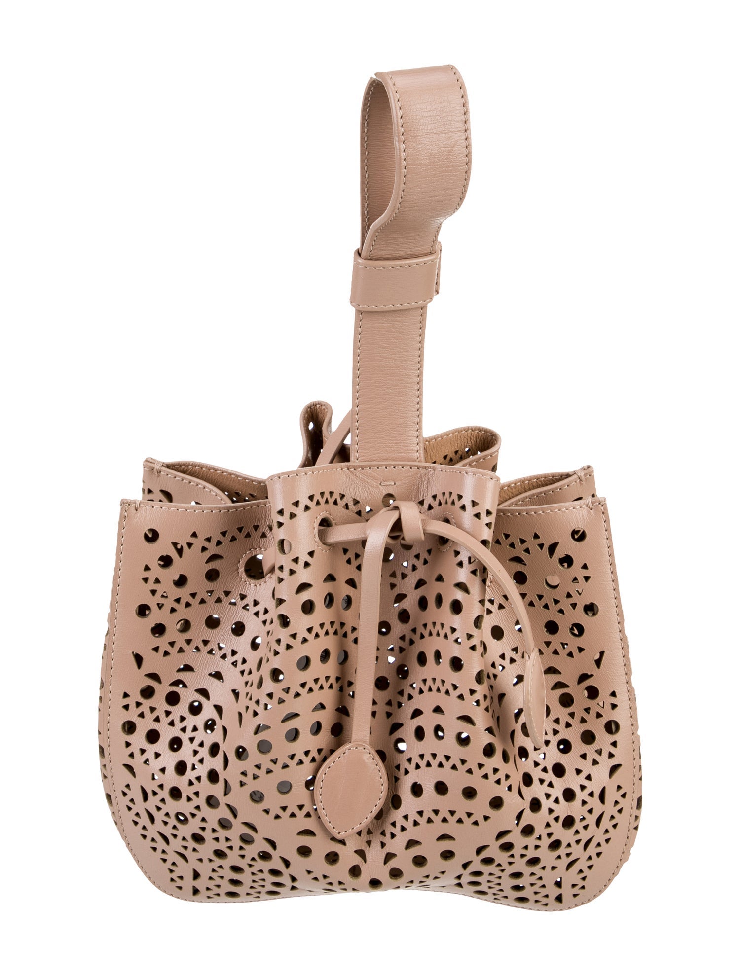 Alaïa Leather Top Handle Bag