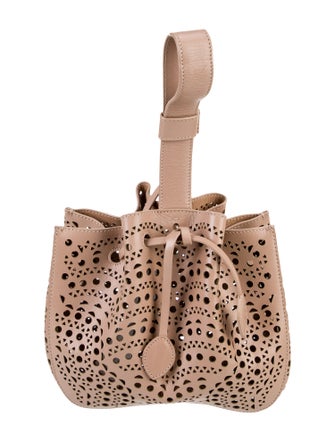 Alaïa Leather Top Handle Bag