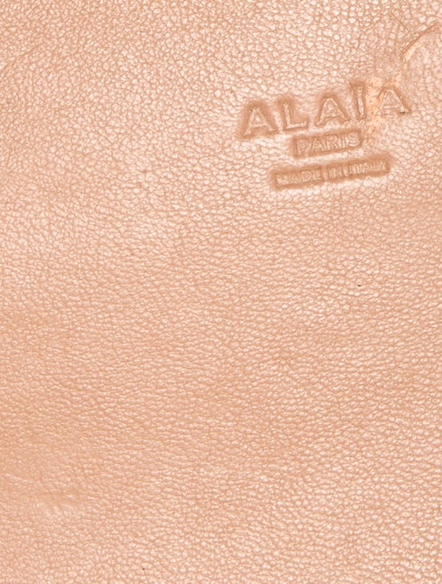 Alaïa Leather Top Handle Bag