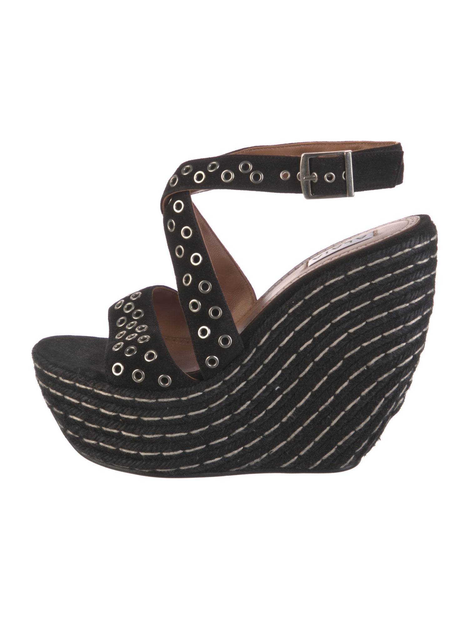 Alaïa Suede Espadrilles