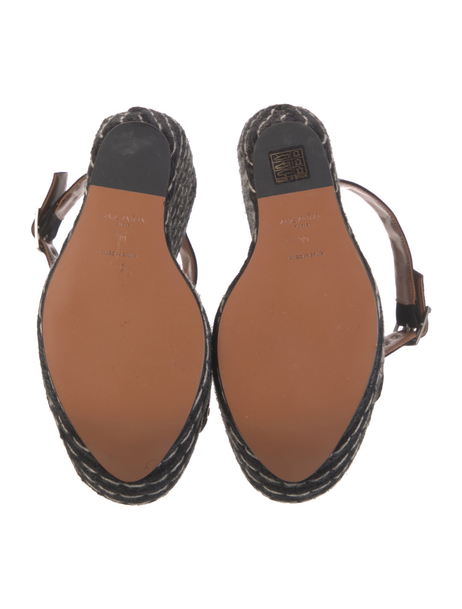 Alaïa Suede Espadrilles