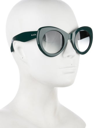 Alaïa Oversize Gradient Sunglasses