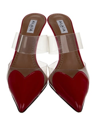 Alaïa Patent Leather Mules