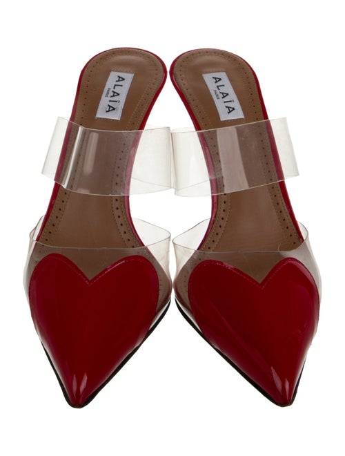 Alaïa Patent Leather Mules