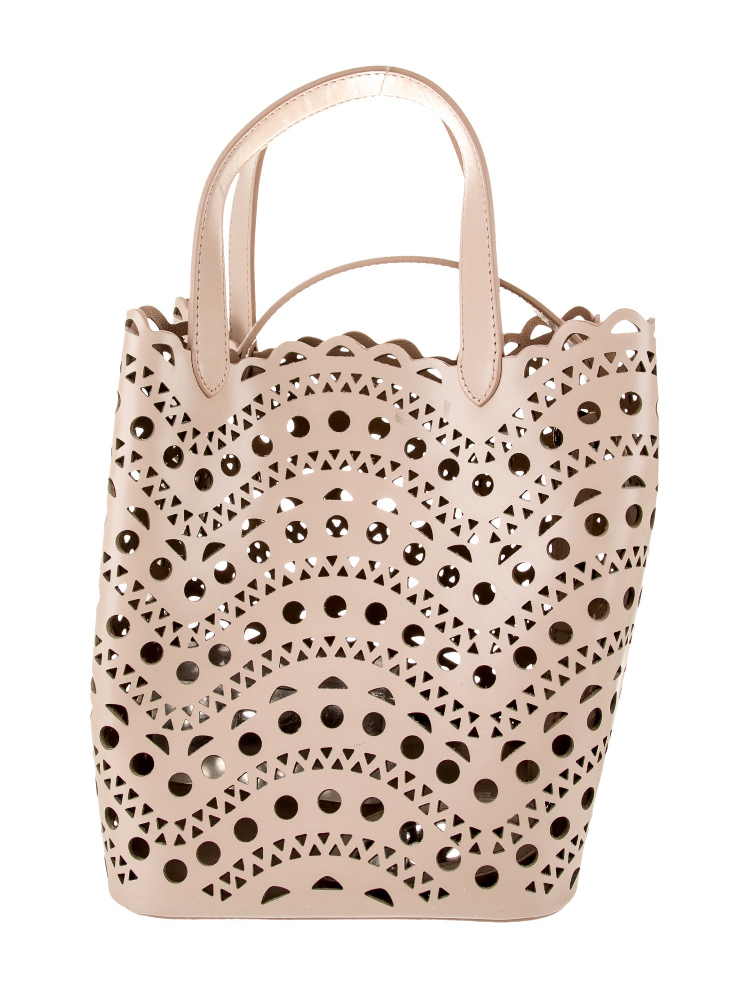 Alaïa Leather Top Handle Bag