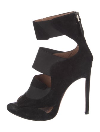 Alaïa Suede Gladiator Sandals