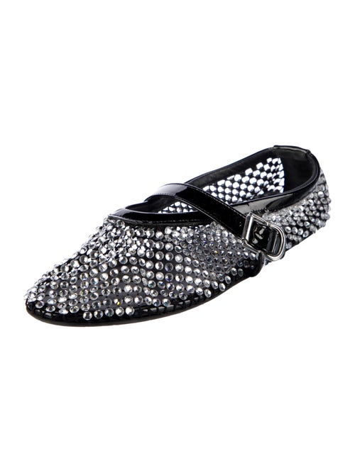 Alaïa Mary Jane Mesh Mules