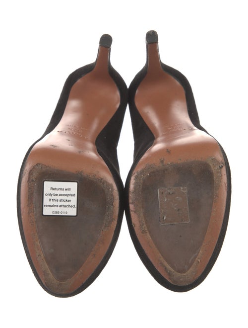 Alaïa Suede Mesh Accents Pumps