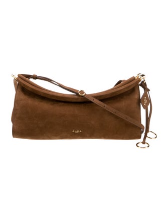 Alaïa Suede Shoulder Bag