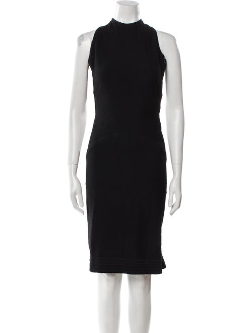Alaïa Virgin Wool Knee-Length Dress