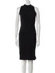 Alaïa Virgin Wool Knee-Length Dress