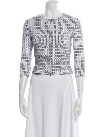 Alaïa Printed Evening Jacket