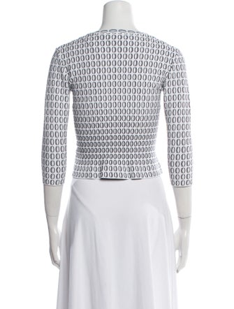 Alaïa Printed Evening Jacket