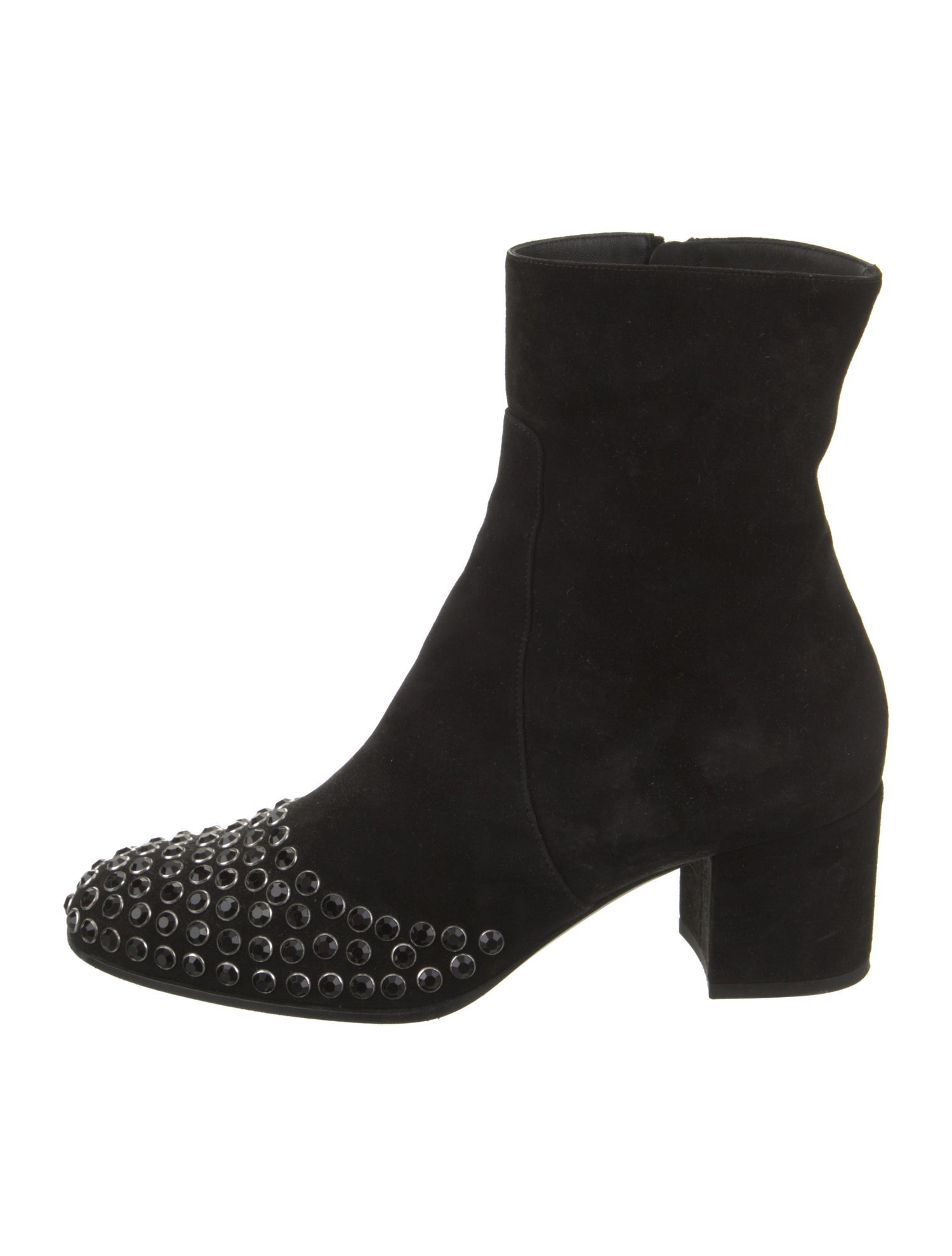 Alaïa Suede Studded Accents Sock Boots