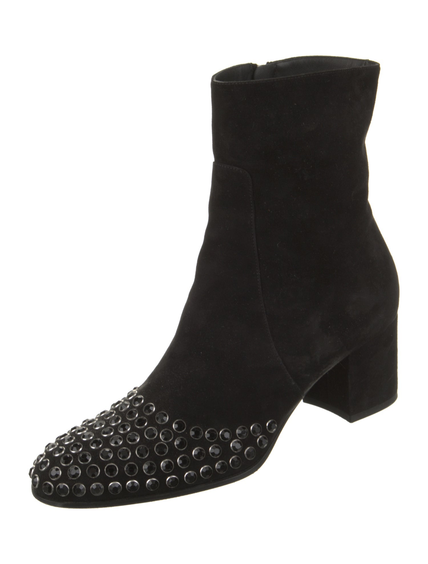 Alaïa Suede Studded Accents Sock Boots