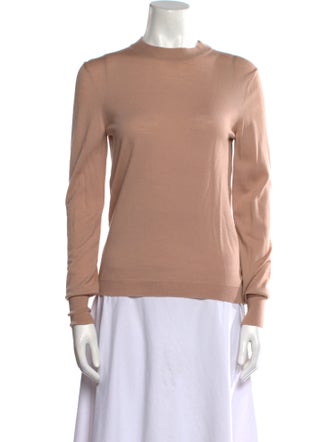 Alaïa Virgin Wool Crew Neck Sweater