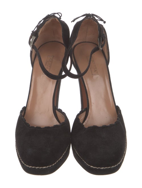 Alaïa Suede D'Orsay Pumps