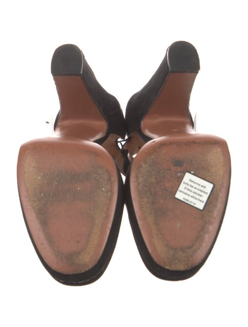 Alaïa Suede D'Orsay Pumps