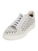 Alaïa Suede Studded Accents Sneakers