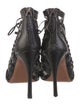 Alaïa Leather Eyelet Trim Pumps