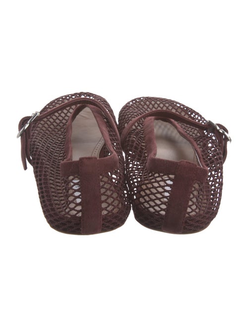 Alaïa Mesh Mary Jane Flats