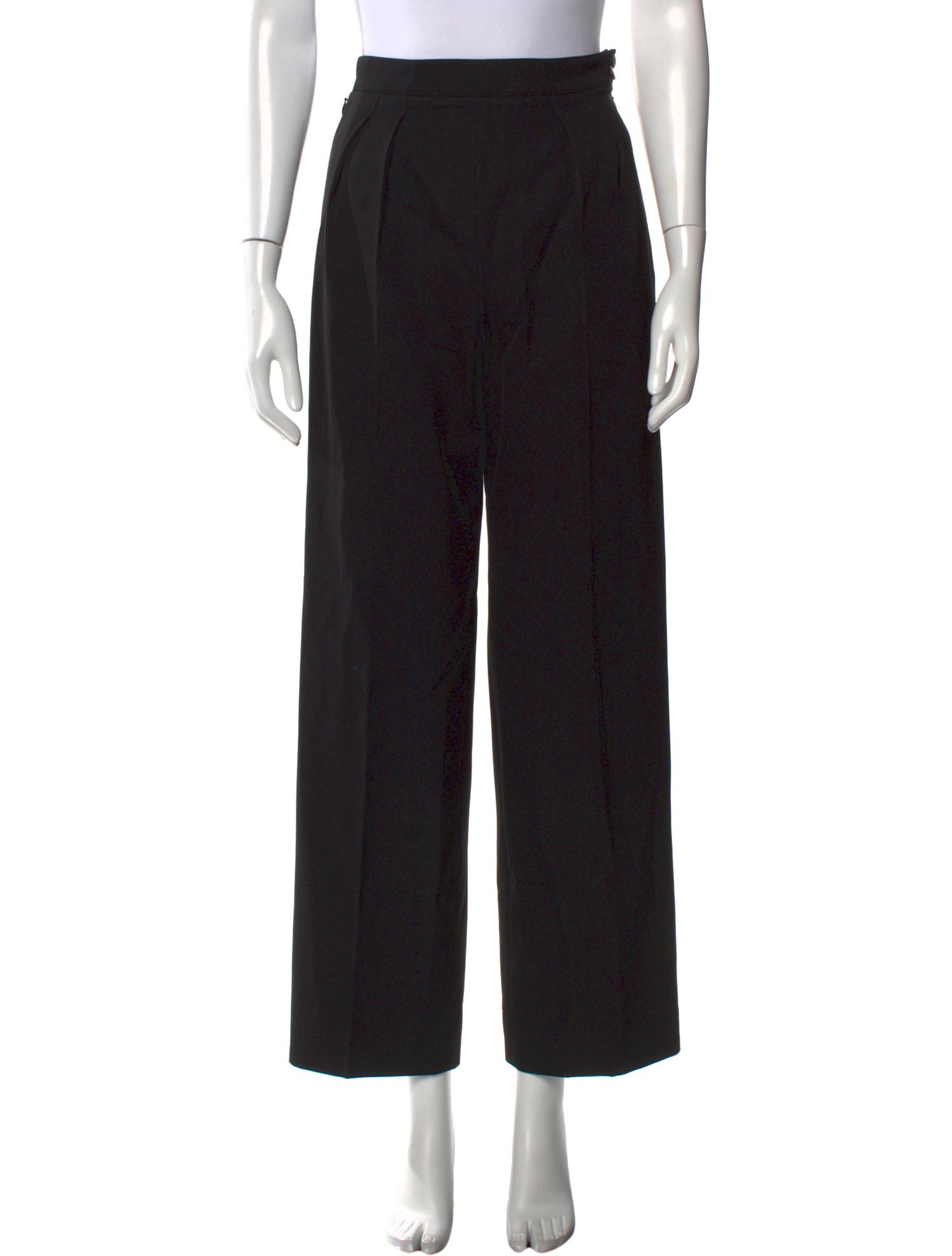 Alaïa Wool Wide Leg Pants