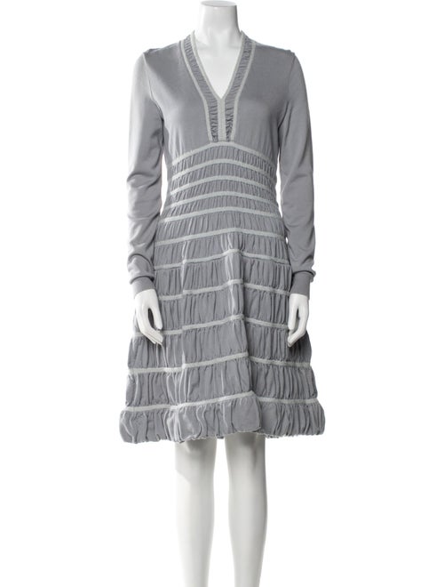 Alaïa Wool Knee-Length Dress