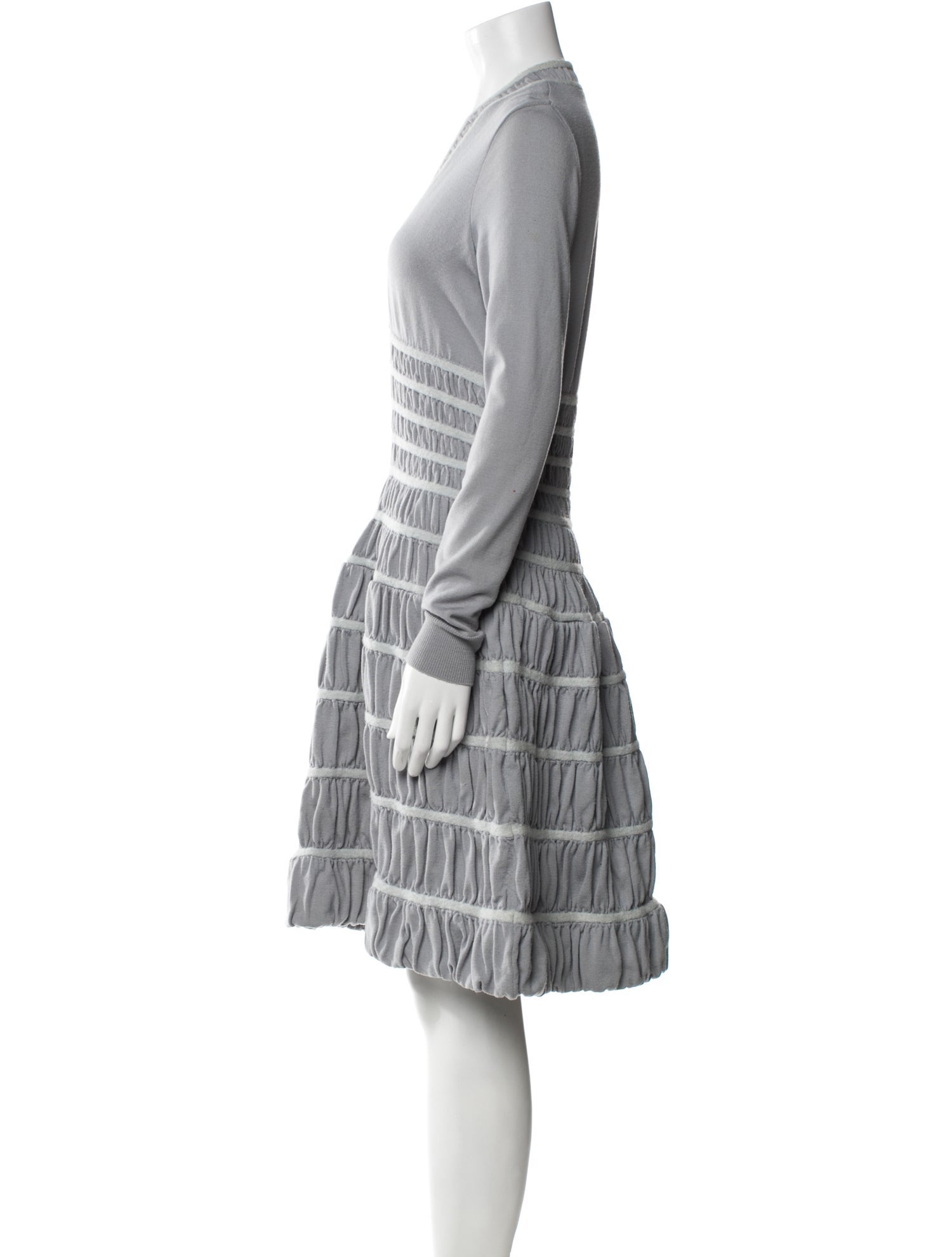 Alaïa Wool Knee-Length Dress
