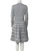 Alaïa Wool Knee-Length Dress