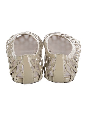 Alaïa Patent Leather Ballet Flats