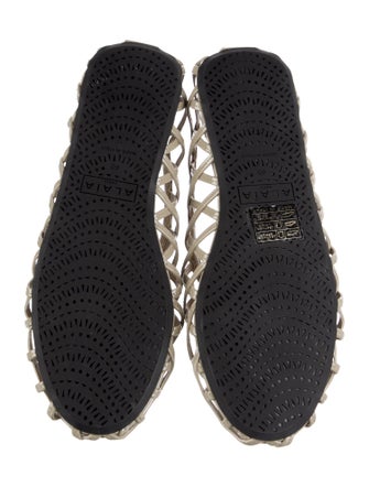 Alaïa Patent Leather Ballet Flats