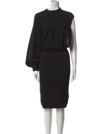 Alaïa Wool Midi Length Dress