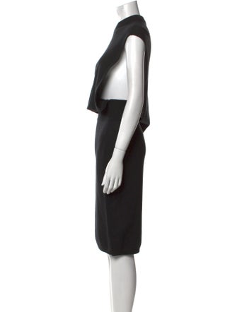 Alaïa Wool Midi Length Dress