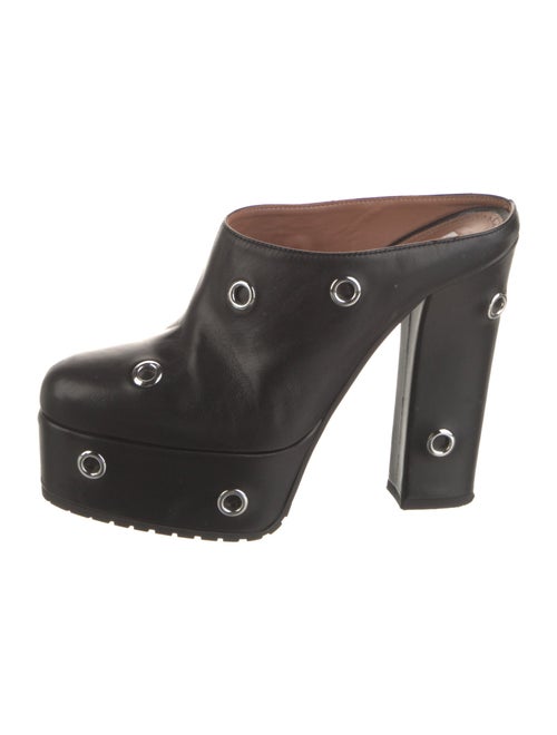 Alaïa Leather Mary Jane Flats