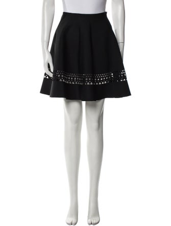 Alaïa Cutout Accent Mini Skirt