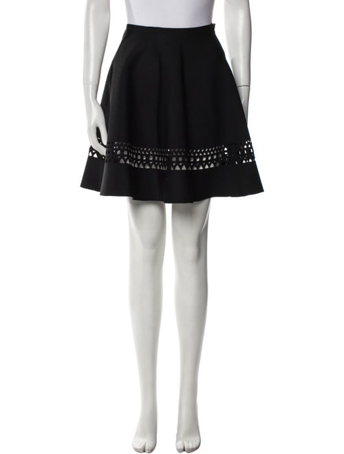 Alaïa Cutout Accent Mini Skirt