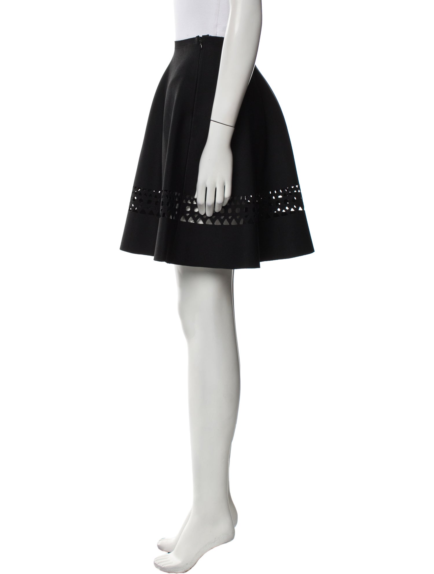 Alaïa Cutout Accent Mini Skirt