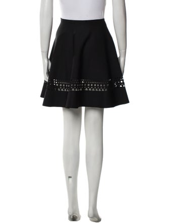 Alaïa Cutout Accent Mini Skirt