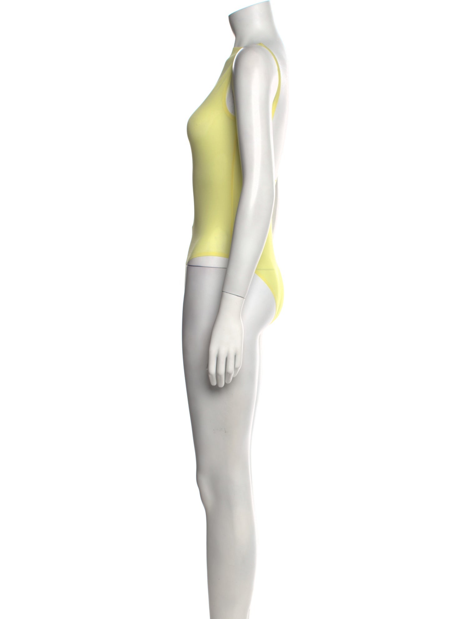 Alaïa Square Neckline Sleeveless Bodysuit