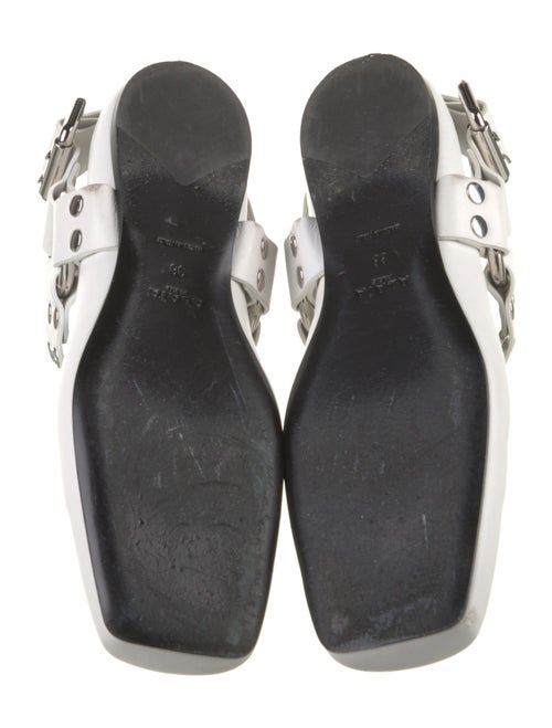 Alaïa Leather Slingback Flats