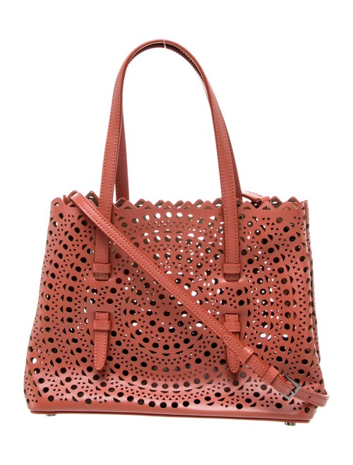 Alaïa Leather Top Handle Bag
