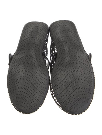Alaïa Mesh Mary Jane Flats