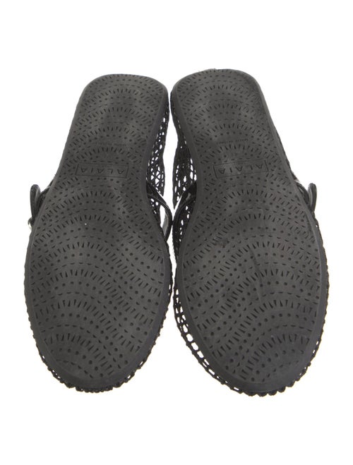 Alaïa Mesh Mary Jane Flats