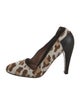 Alaïa Ponyhair Animal Print Pumps