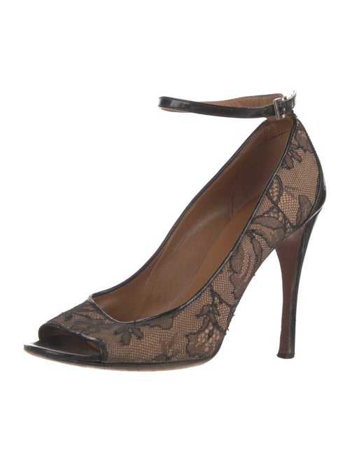 Alaïa Lace Printed D'Orsay Pumps